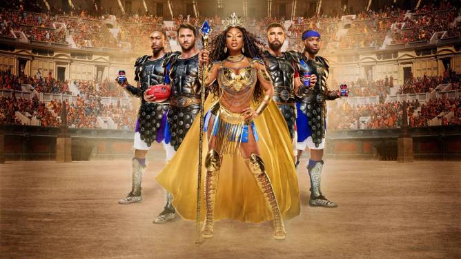 Megan Thee Stallion in Pepsi Gladiator-inspired campaign