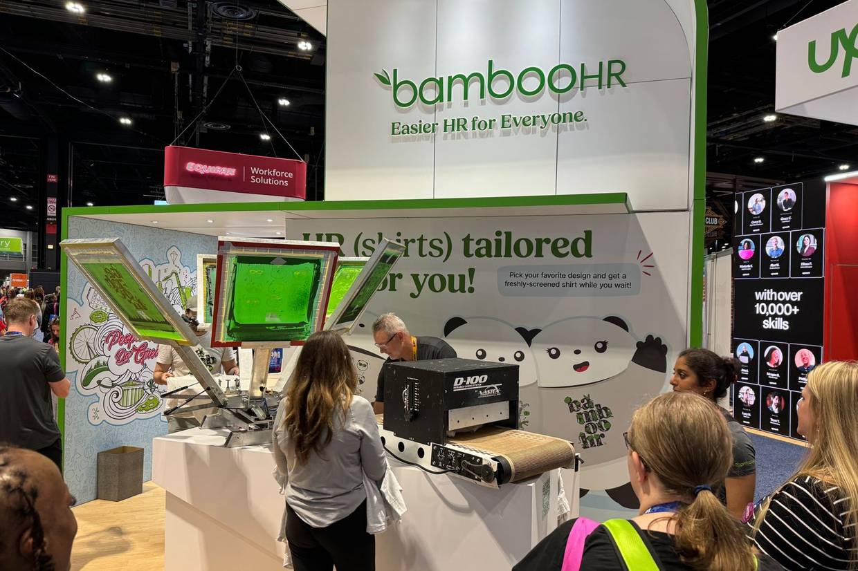 BambooHR at the SHRM24 expo