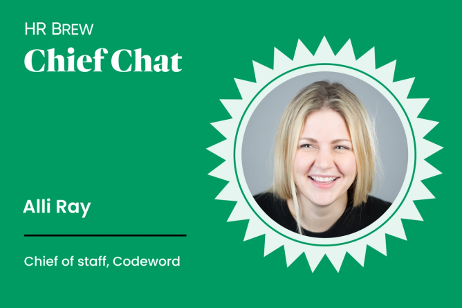 Chief of staff Alli Ray