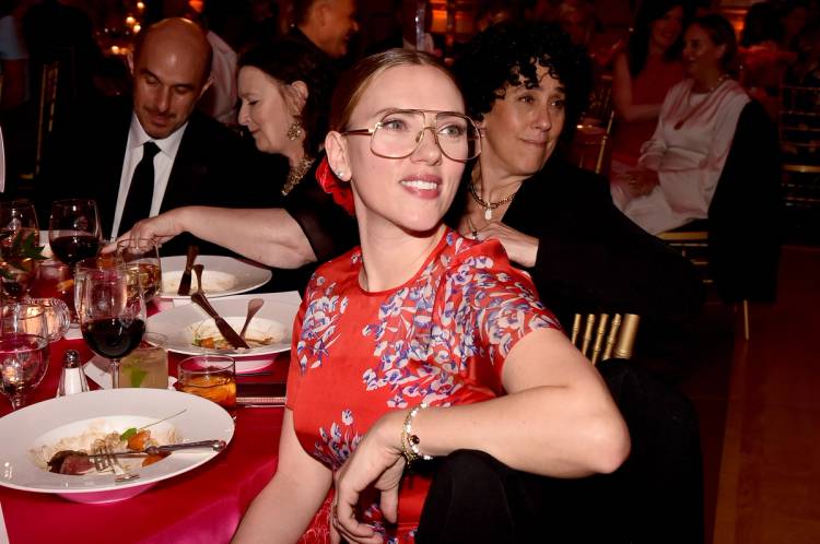 Scarlett Johansson smiling