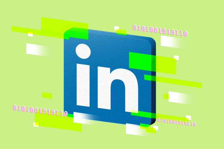 LinkedIn with AI elements