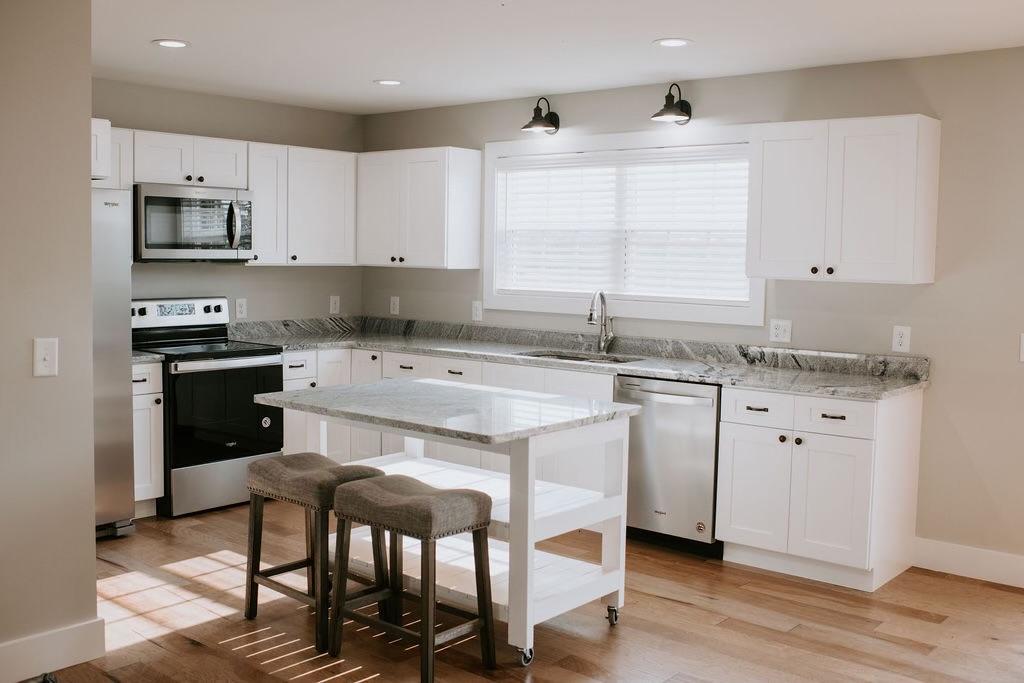 Newly built home's kitchen