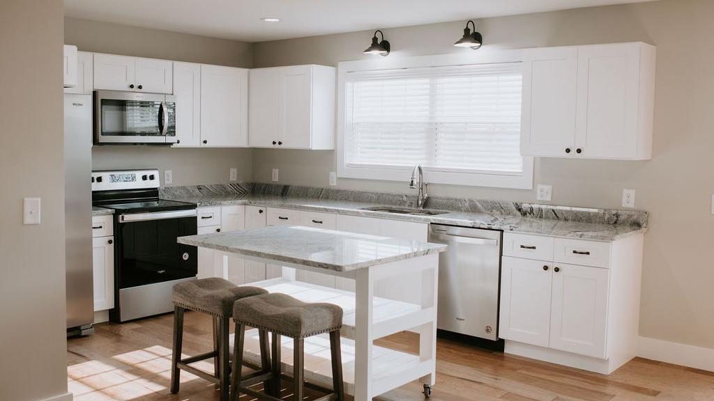 Newly built home's kitchen