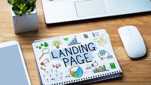 Use a landing page to promote your services