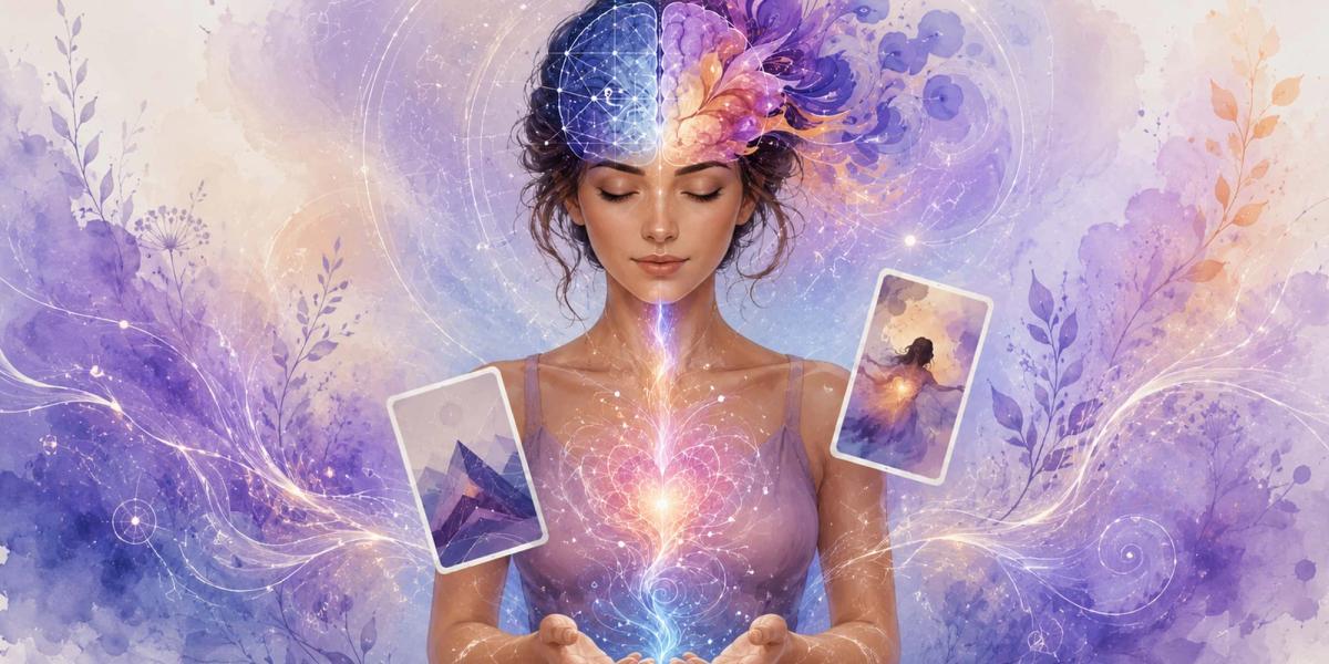 picture of a girl with cards