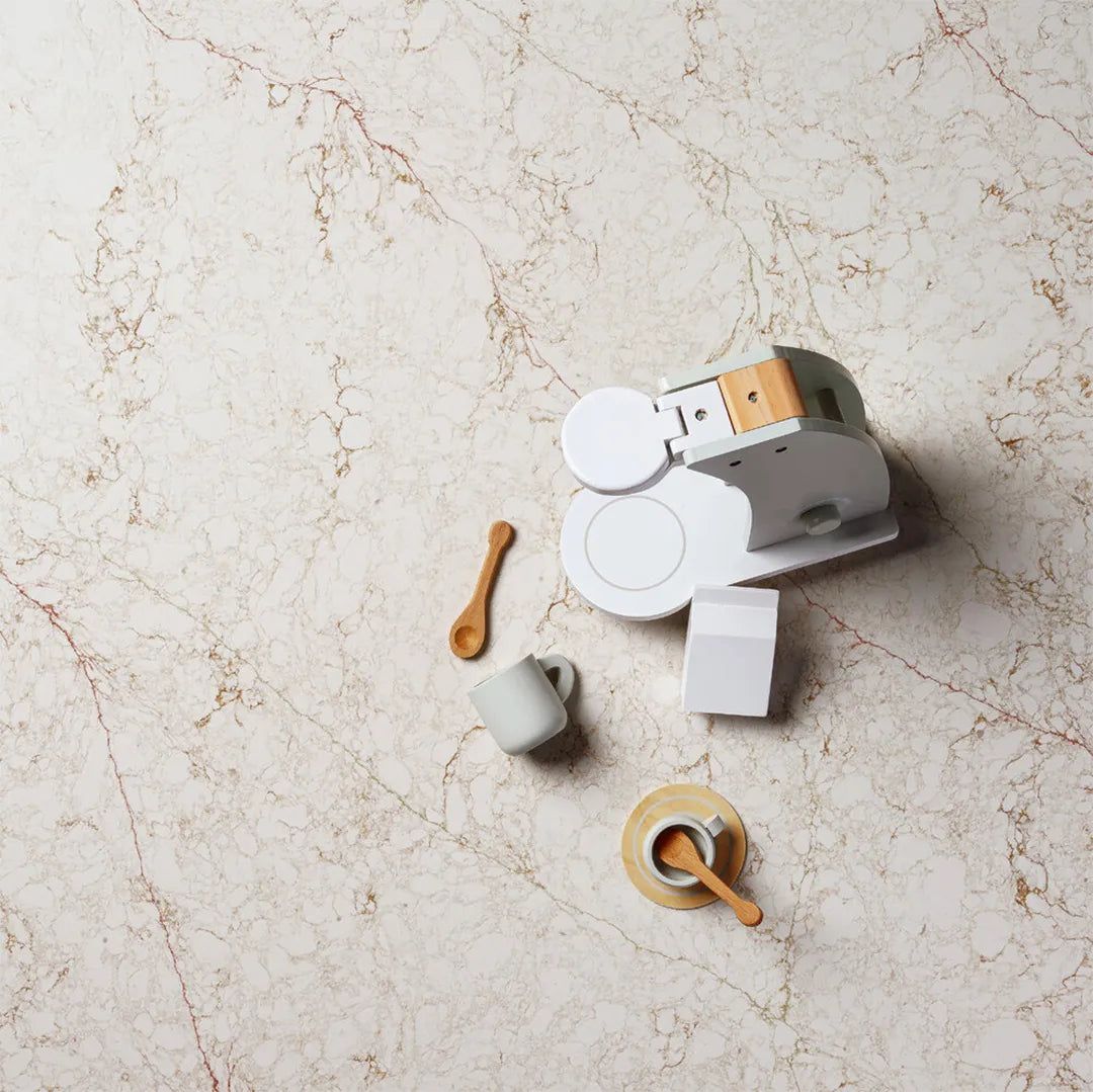 Purastone – Bianco Luxe — el material en un ambiente