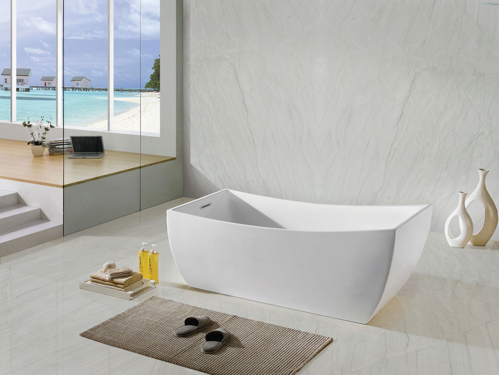Cuarcita – Mont Blanc — el material en un ambiente