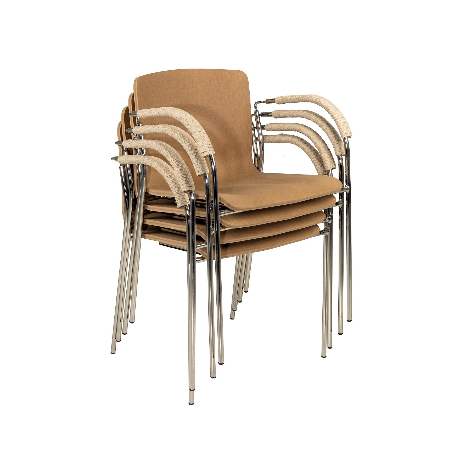 Silla apilable Fabbri con cuerda — foto 7