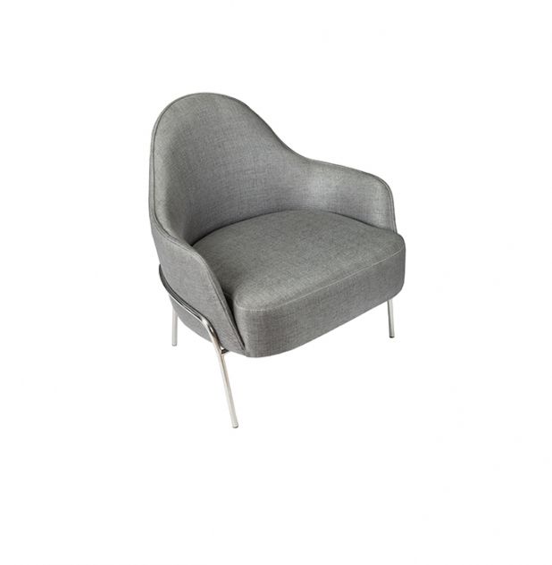 Sillón Egeu Base Inox