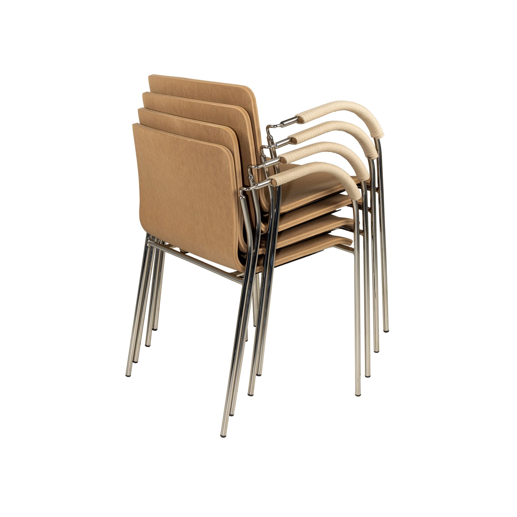 Silla apilable Fabbri con cuerda — foto 9