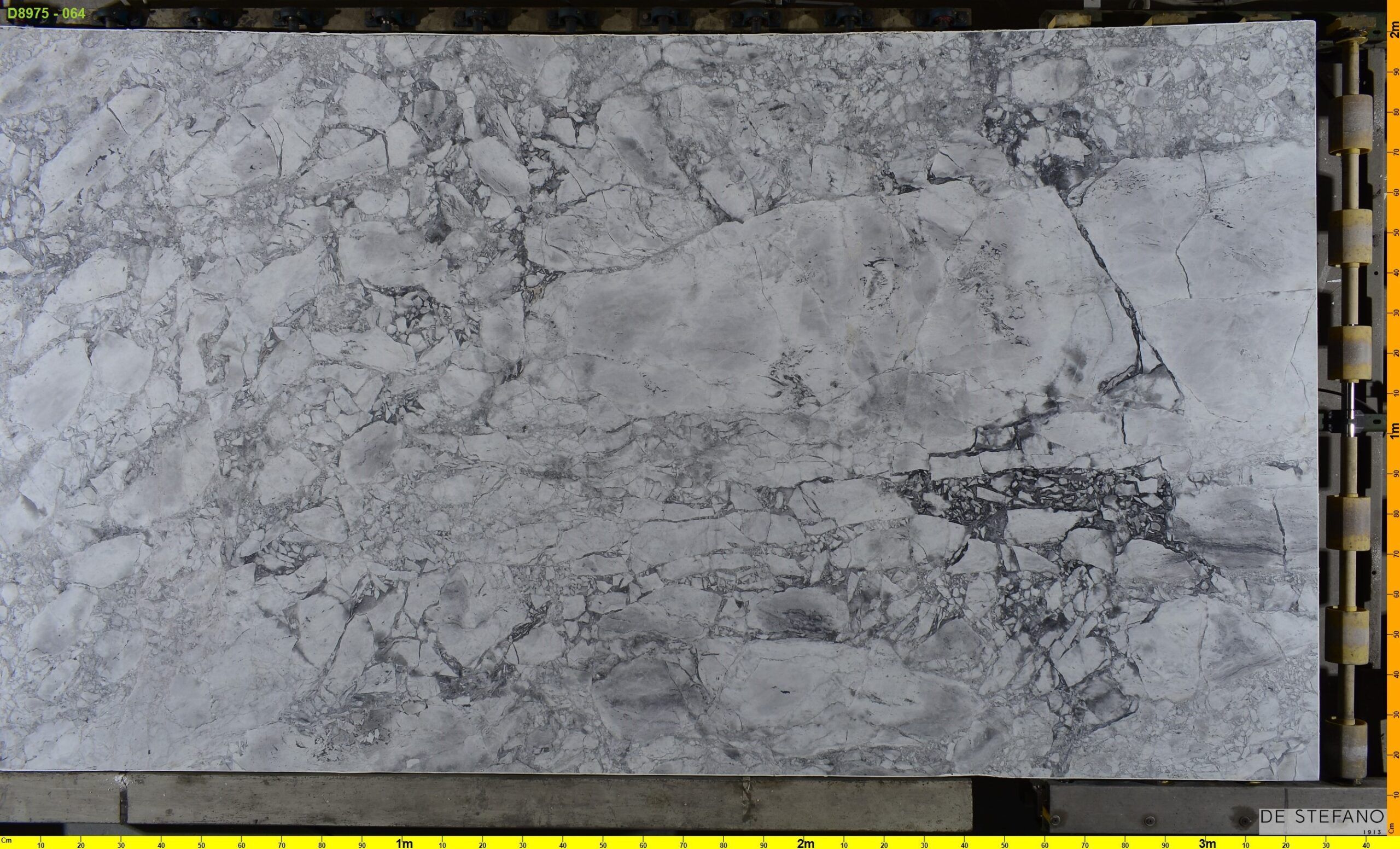 Cuarcita – Silver White — placa entera