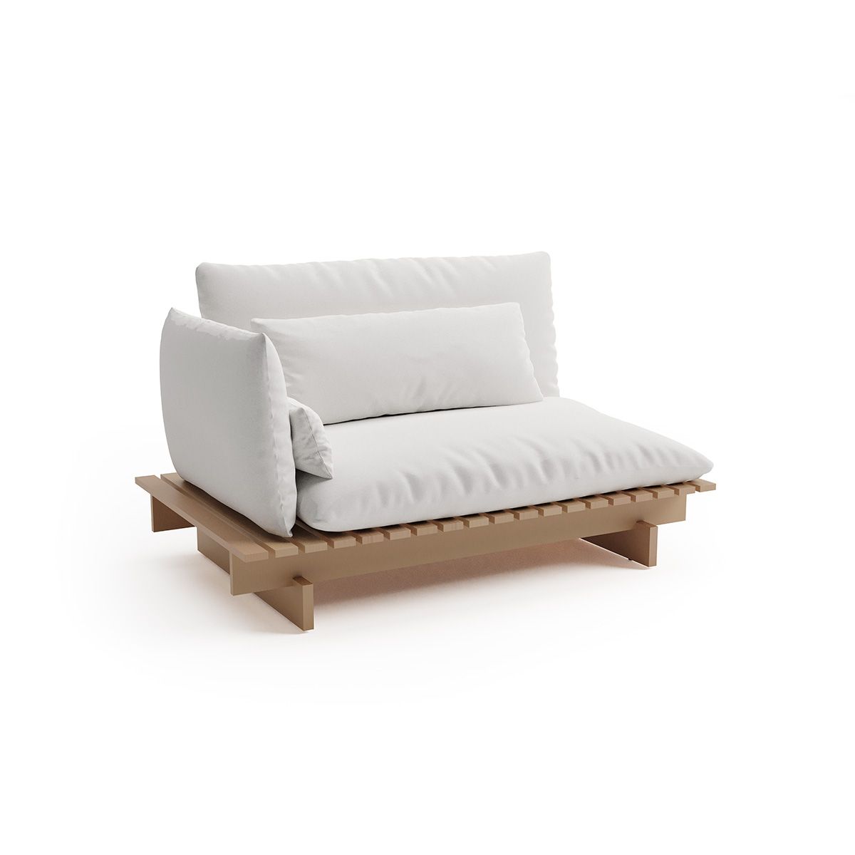 Sofá reclinable Osíris con 1 brazo