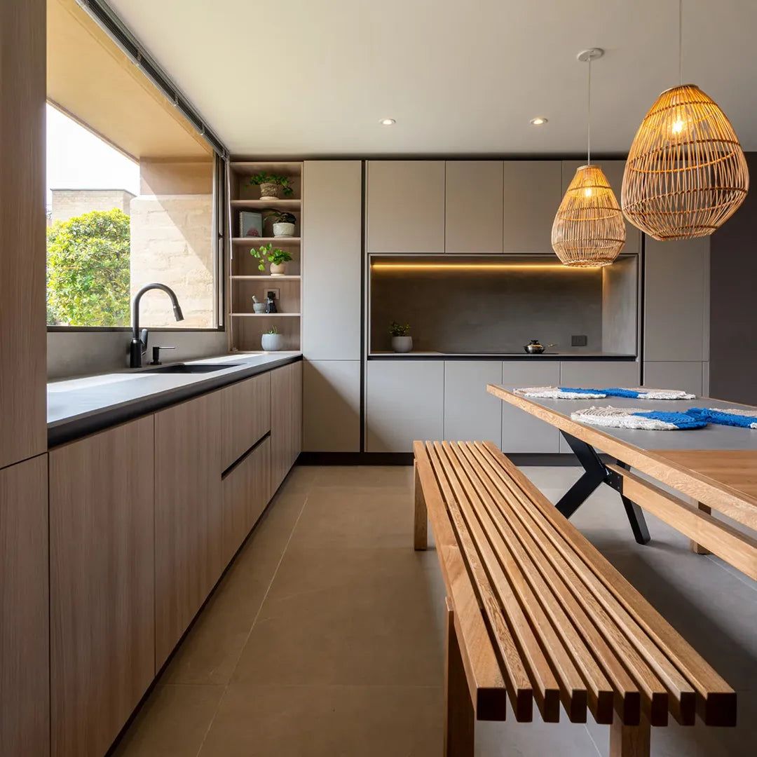 Purastone prima – Metro Grey — el material en un ambiente