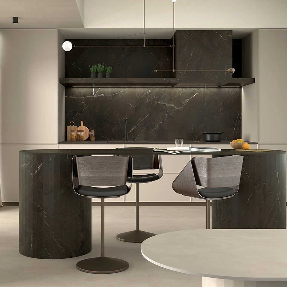 Purastone prima – Brescia Imperiale — el material en un ambiente