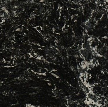 Granito – Negro Boreal 20 Leather — detalle de la veta