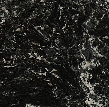 Granito – Negro Boreal 20 Leather — detalle de la veta