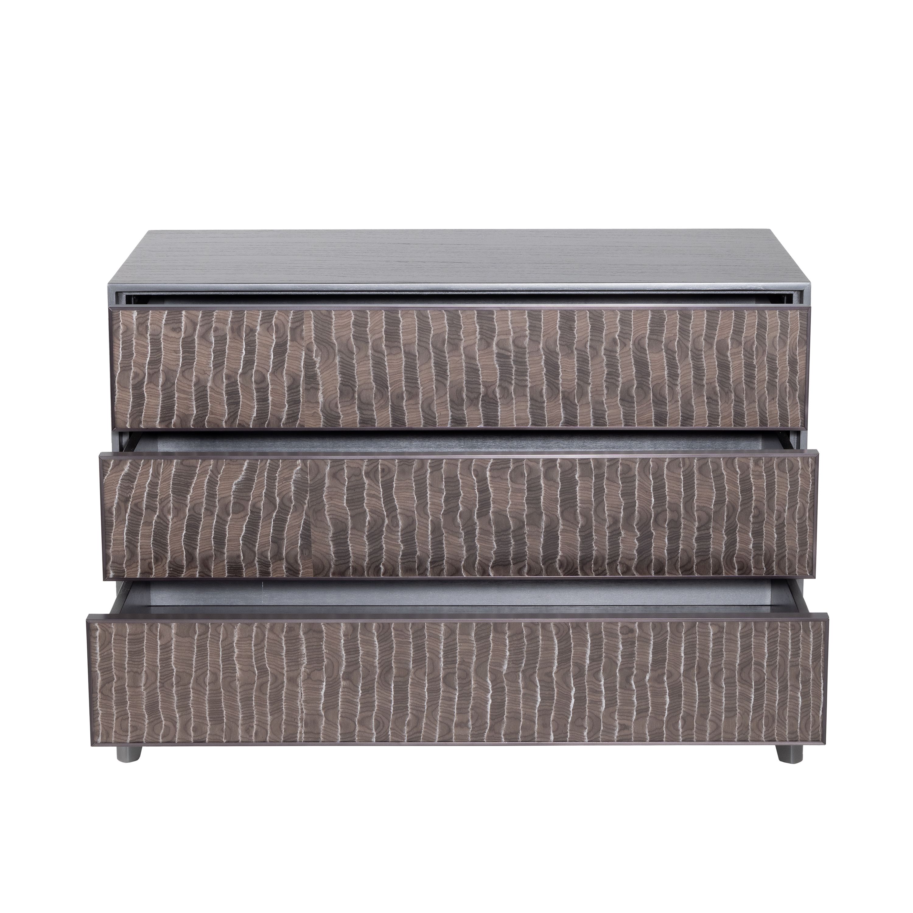 Mesa de luz Farina patas de madera