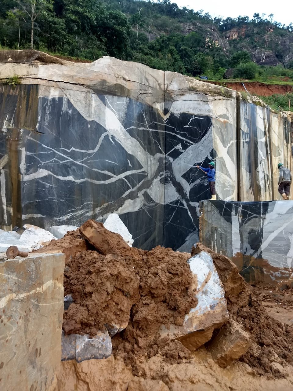 Cuarcita – Maorí — el material en un ambiente