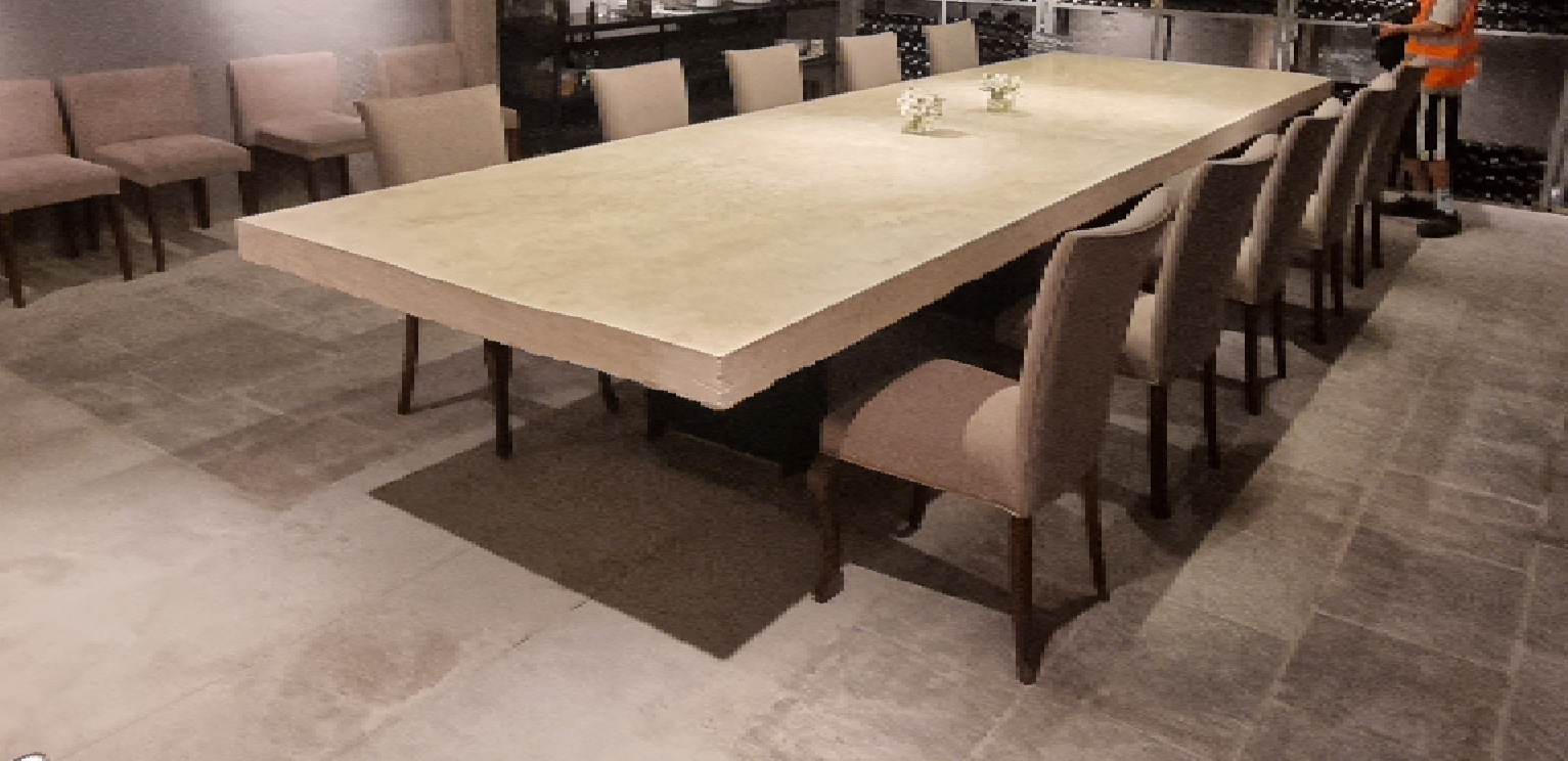 Mesa Marmol Travertino 01 — Travertino