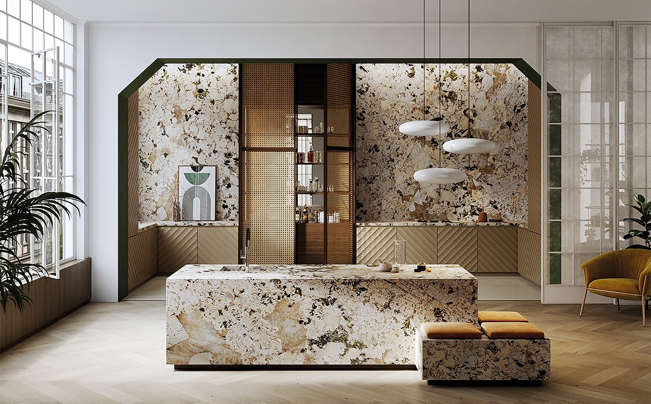 Purastone prima – Alpinus White — placa entera