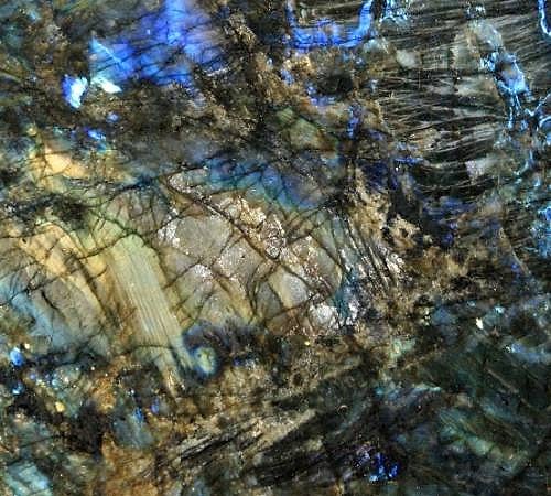 Granito – Spectra — detalle de la veta