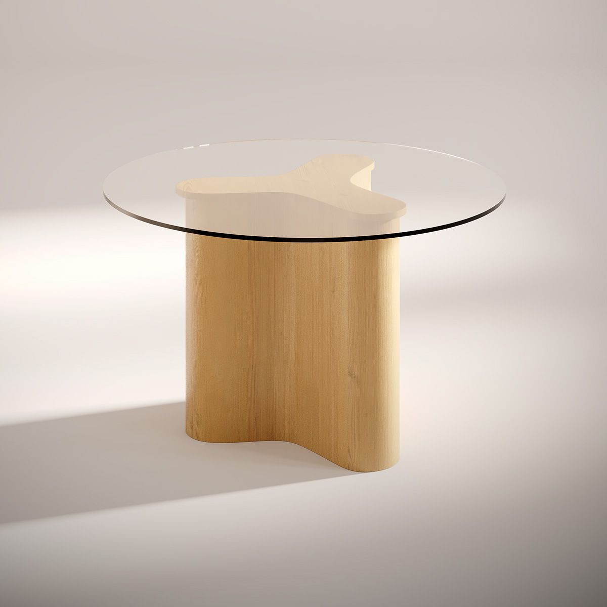 Mesa de comedor Le Monde vidrio