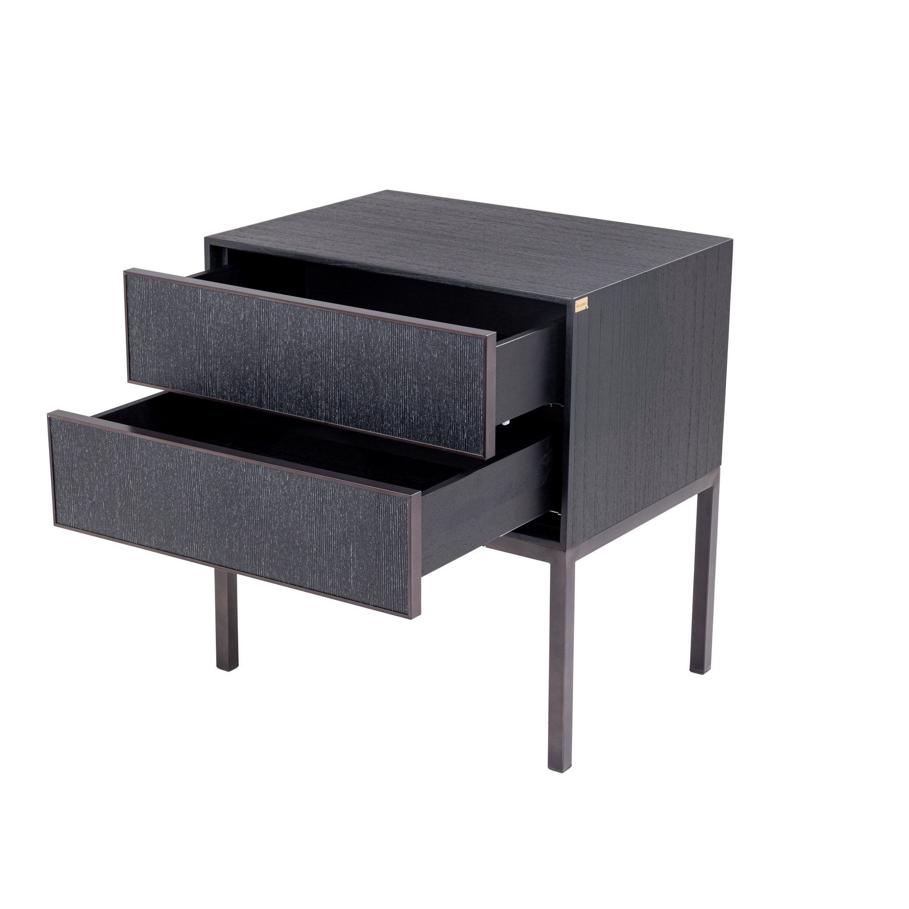 Mesa de luz Farina Base Inox — foto 4