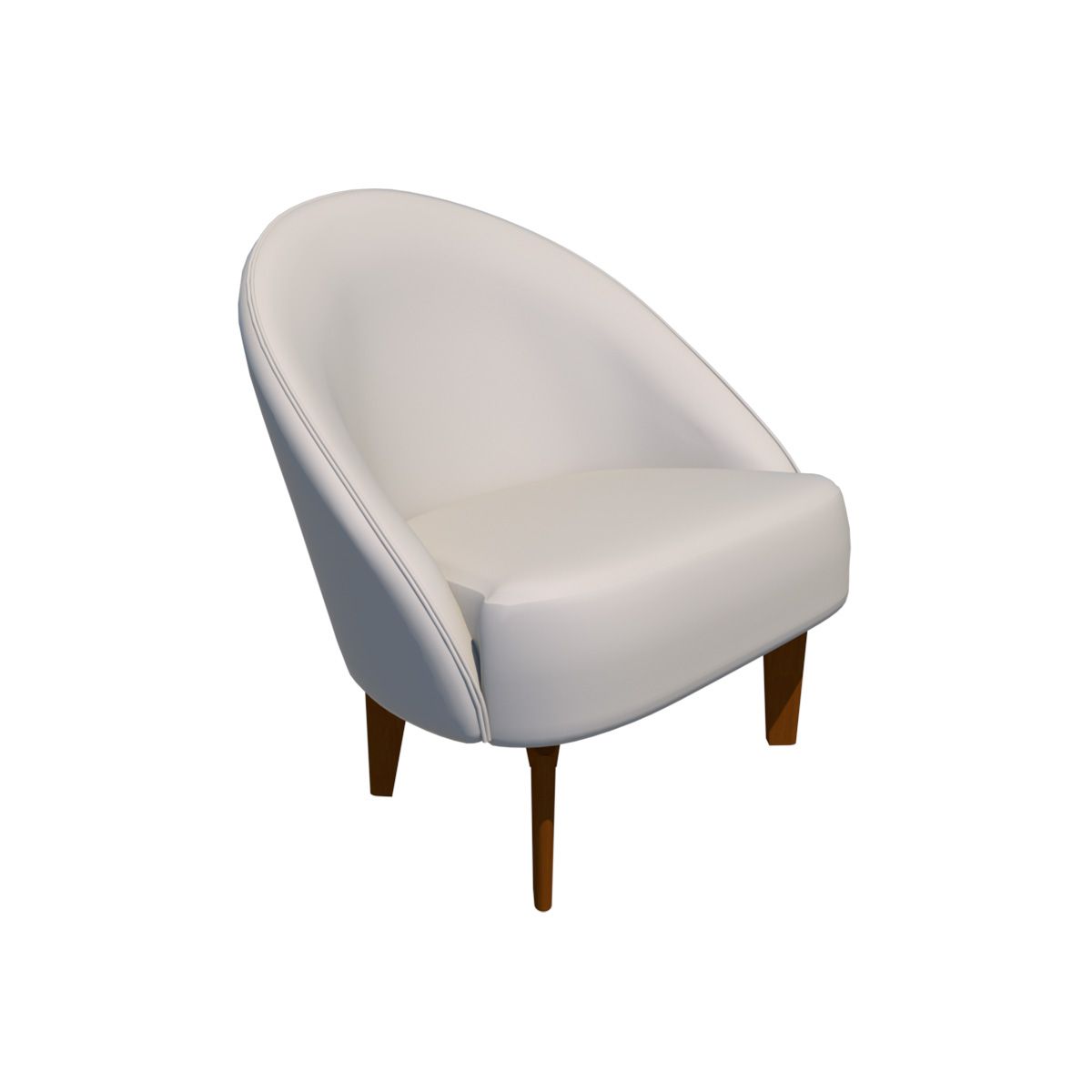 Sillón Mênfis patas de madera