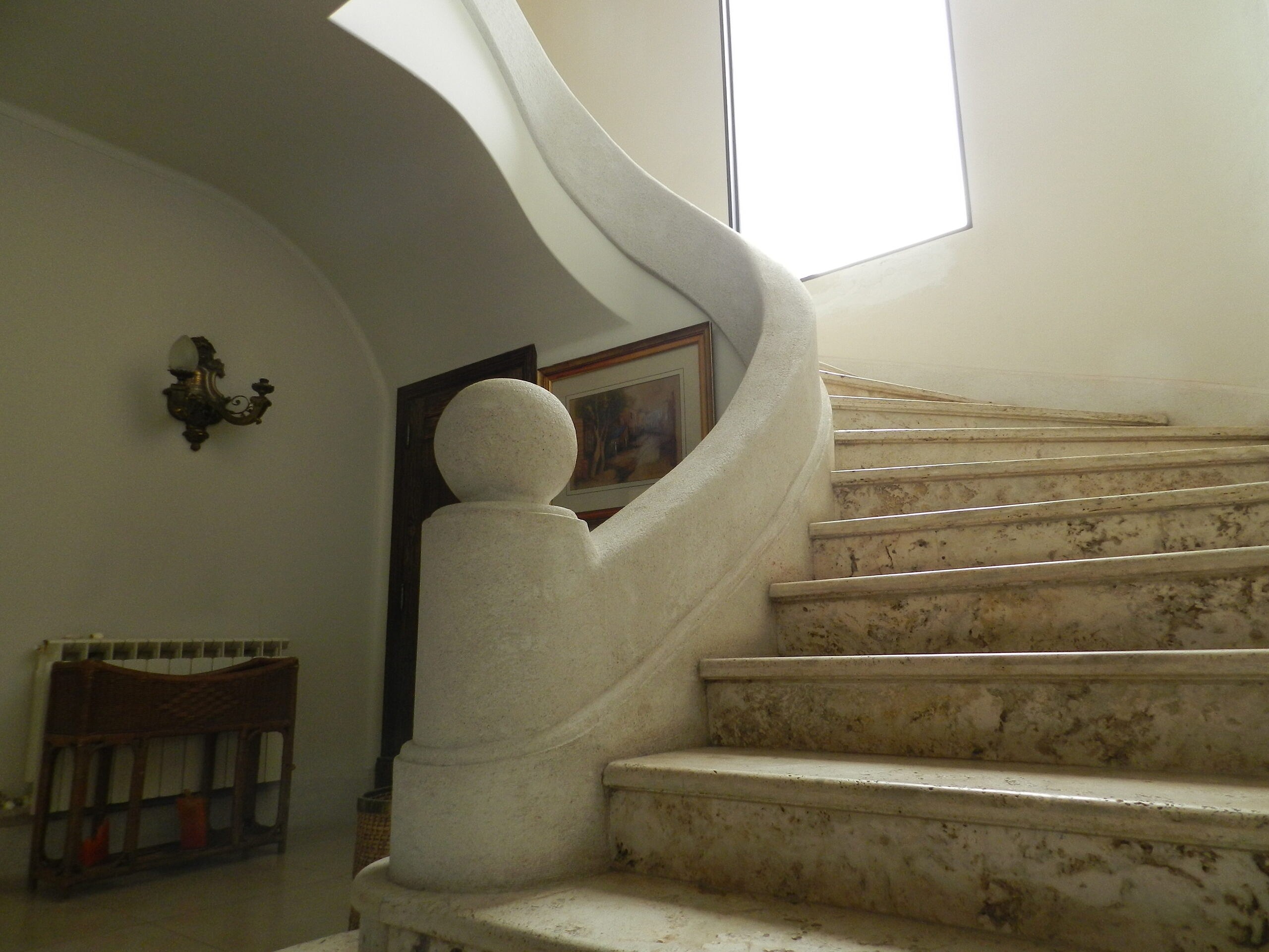 Escaleras 07 — Travertino