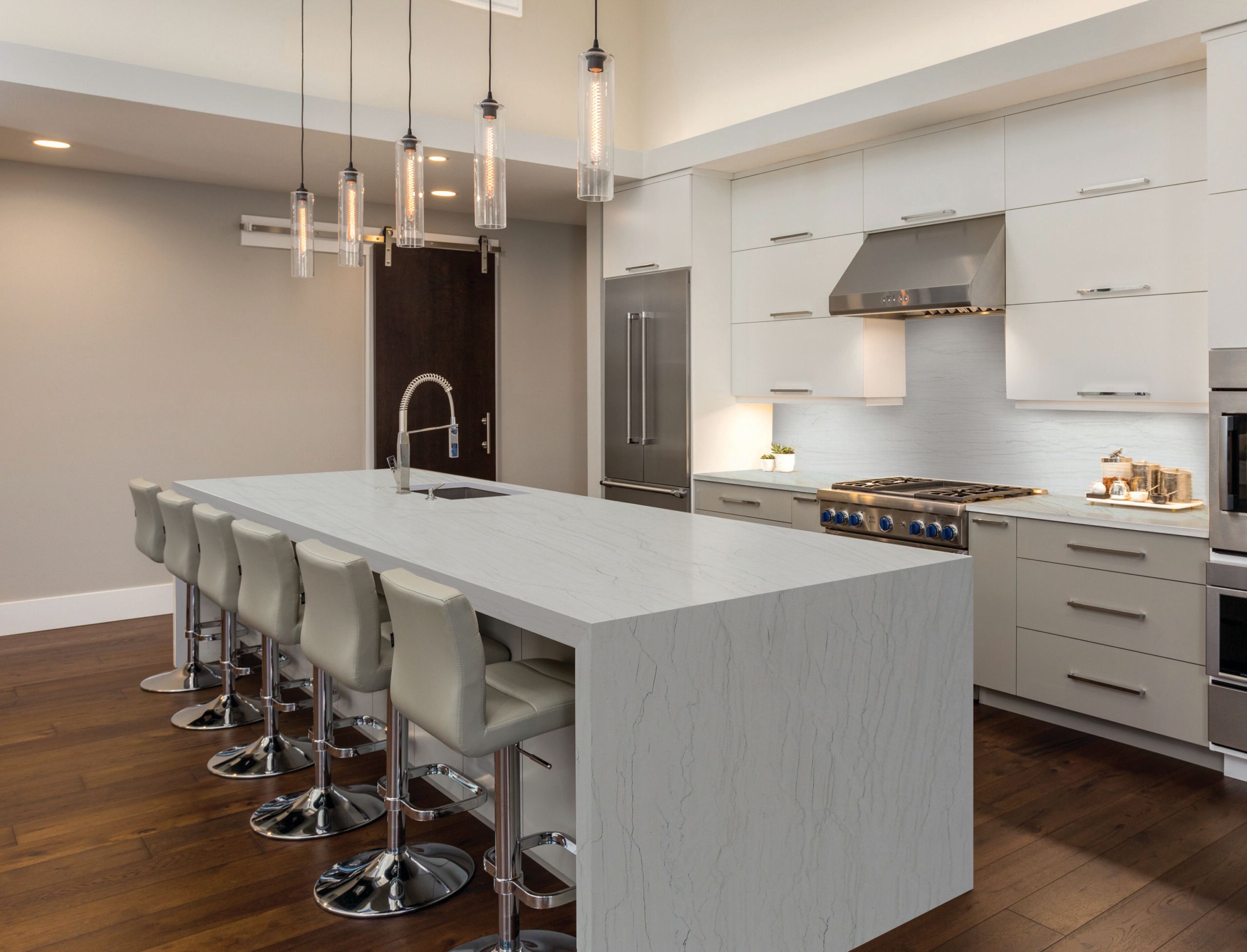 Cuarcita – Mont Blanc — el material en un ambiente