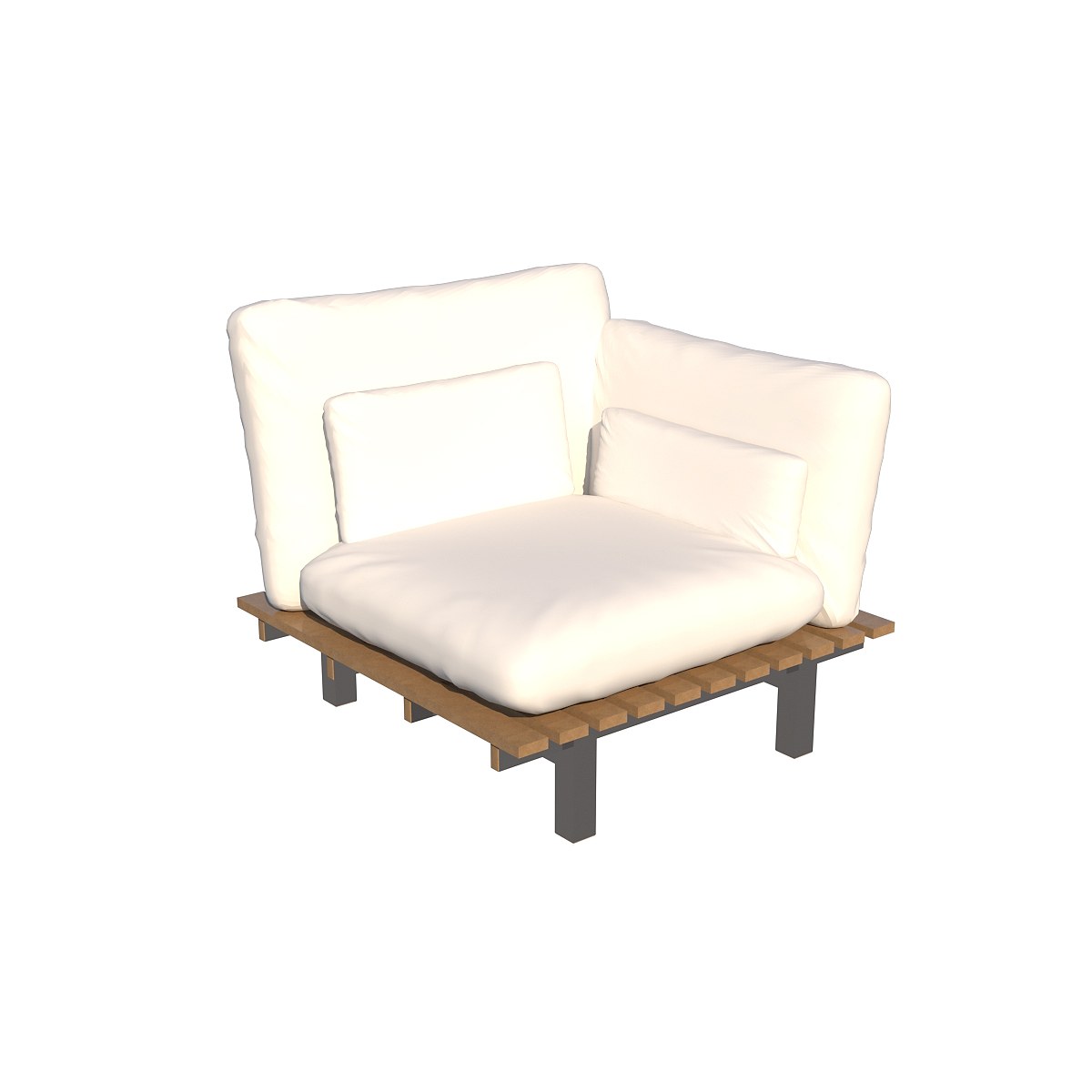 Sofá reclinable con brazo