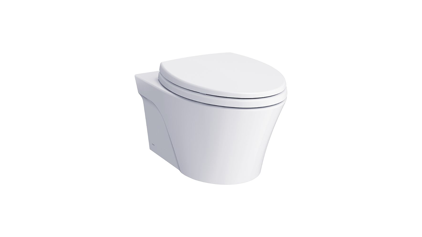 TOTO Inodoro AP CT426 Con Washlet C100 + Cisterna Tece Mampostería — piedra natural