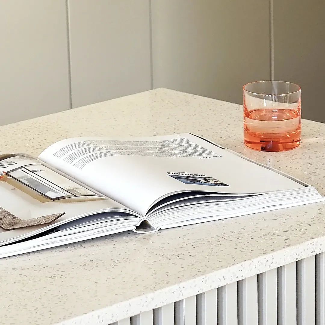 Purastone – Terrazzo White