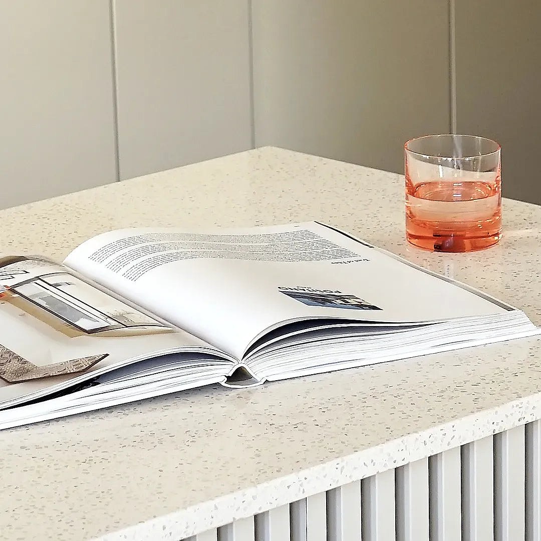 Purastone – Terrazzo White