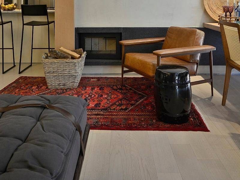 Piso de madera PF Mult. Carvalho (Classic) Branco Natural — Indusparquet