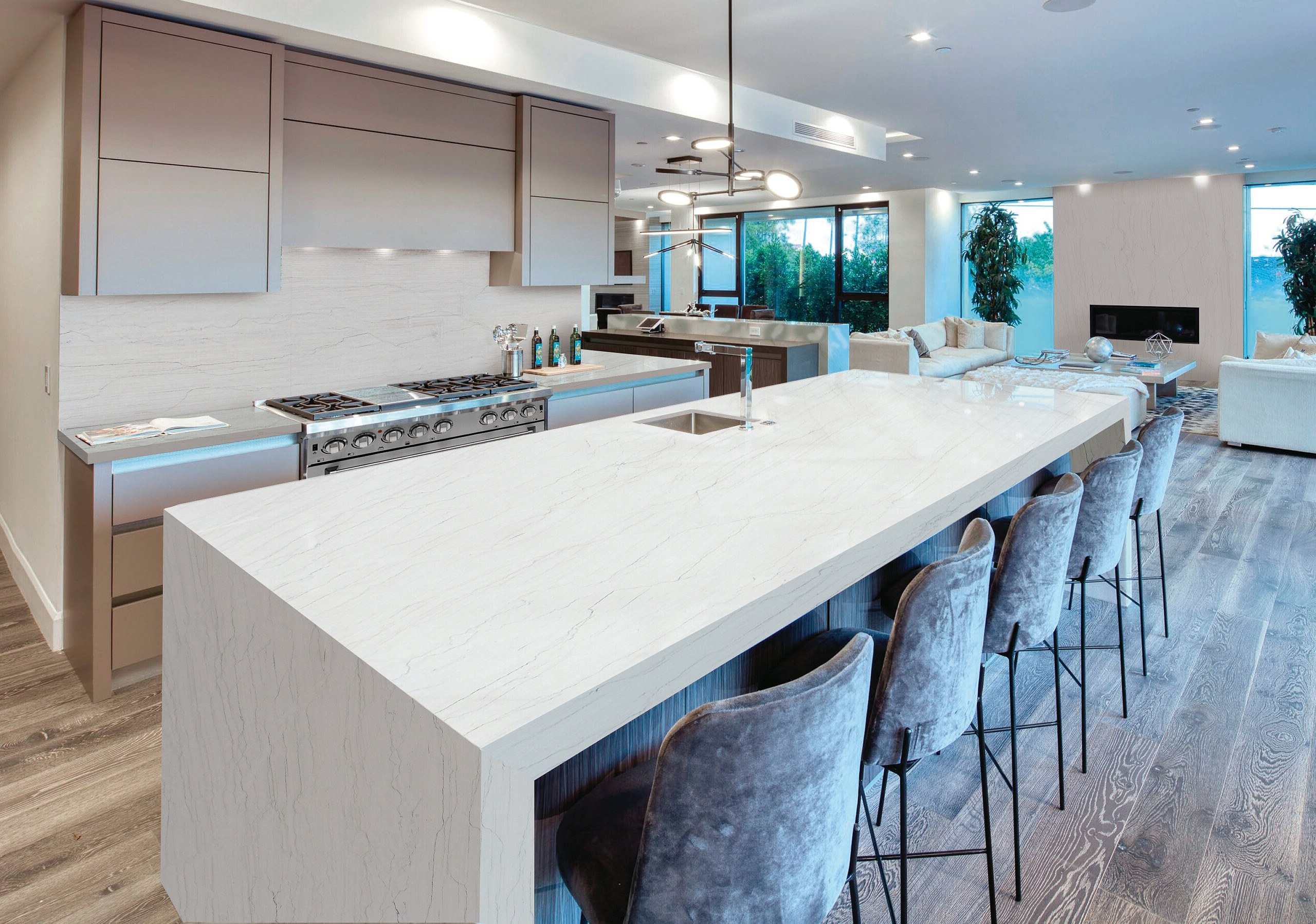 Cuarcita – Mont Blanc — el material en un ambiente