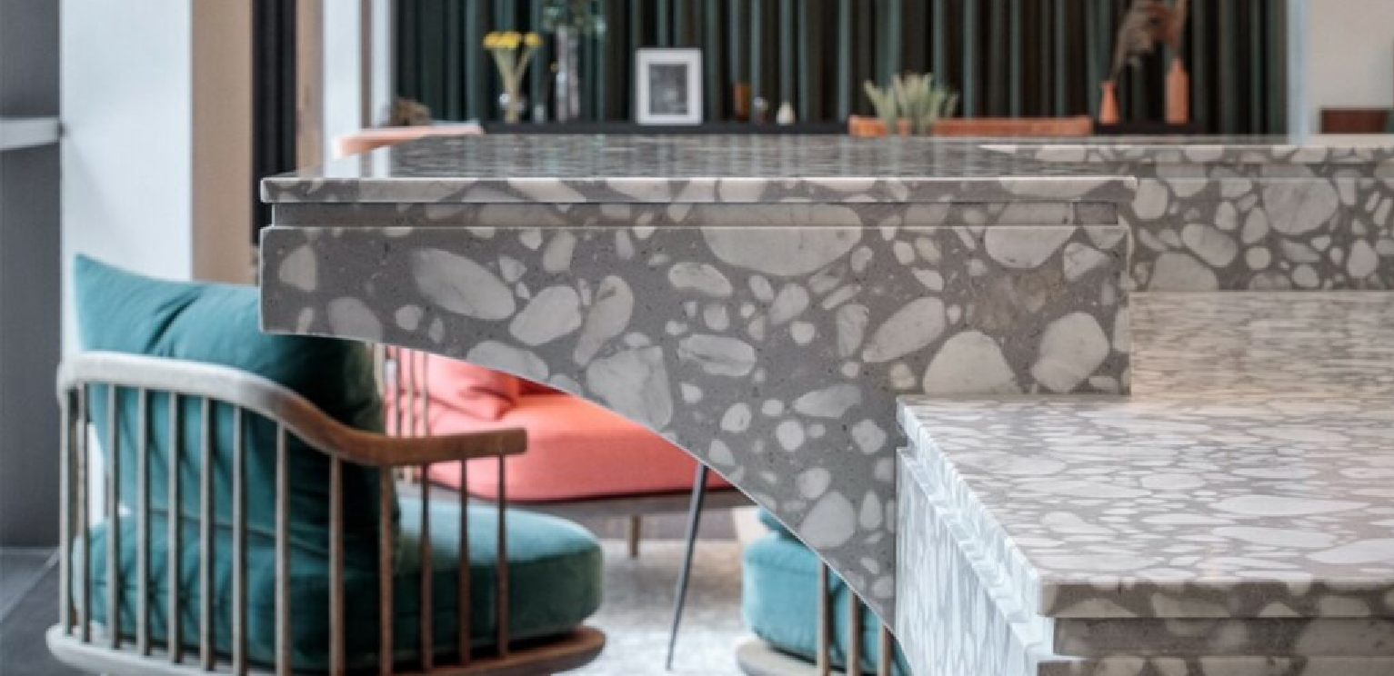 Terrazo – Palladio Griso — Mármol
