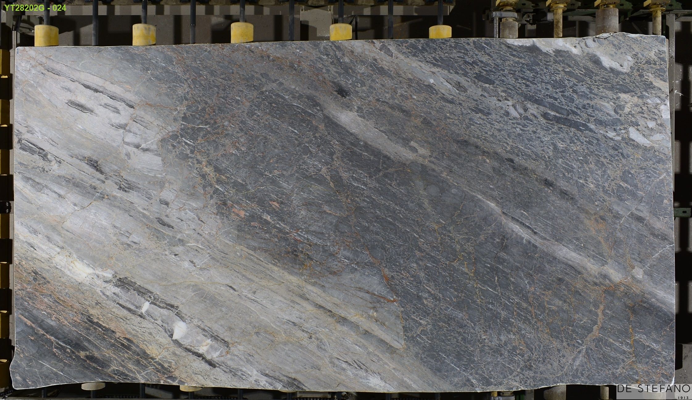 Mármol – Deep Grey — placa entera