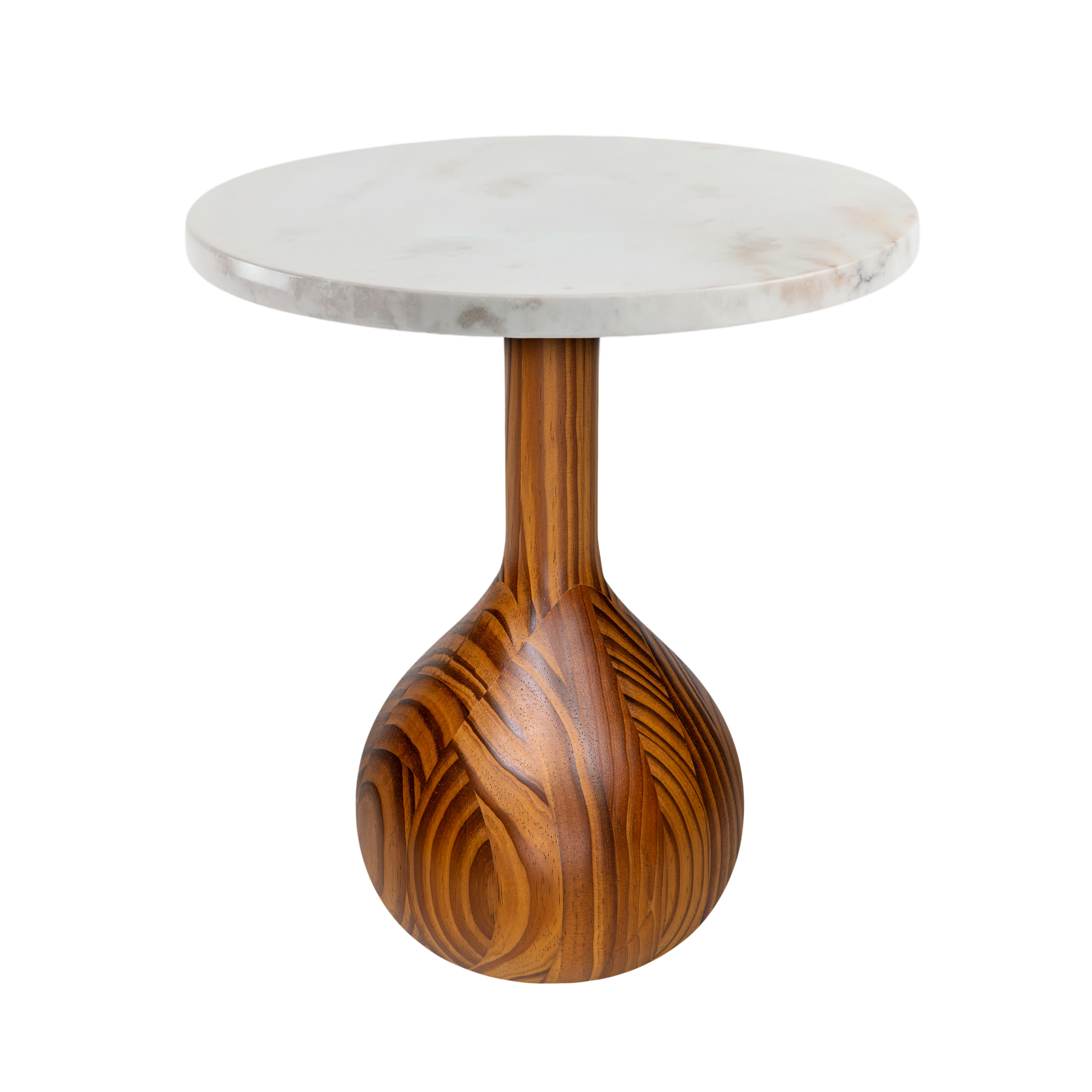 Mesa de apoyo Vetra de mármol