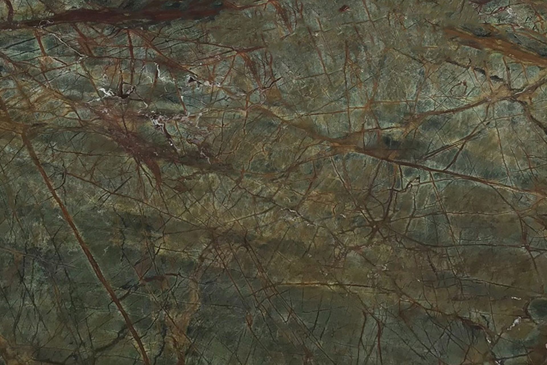 Mármol – Verde Bosque — detalle de la veta