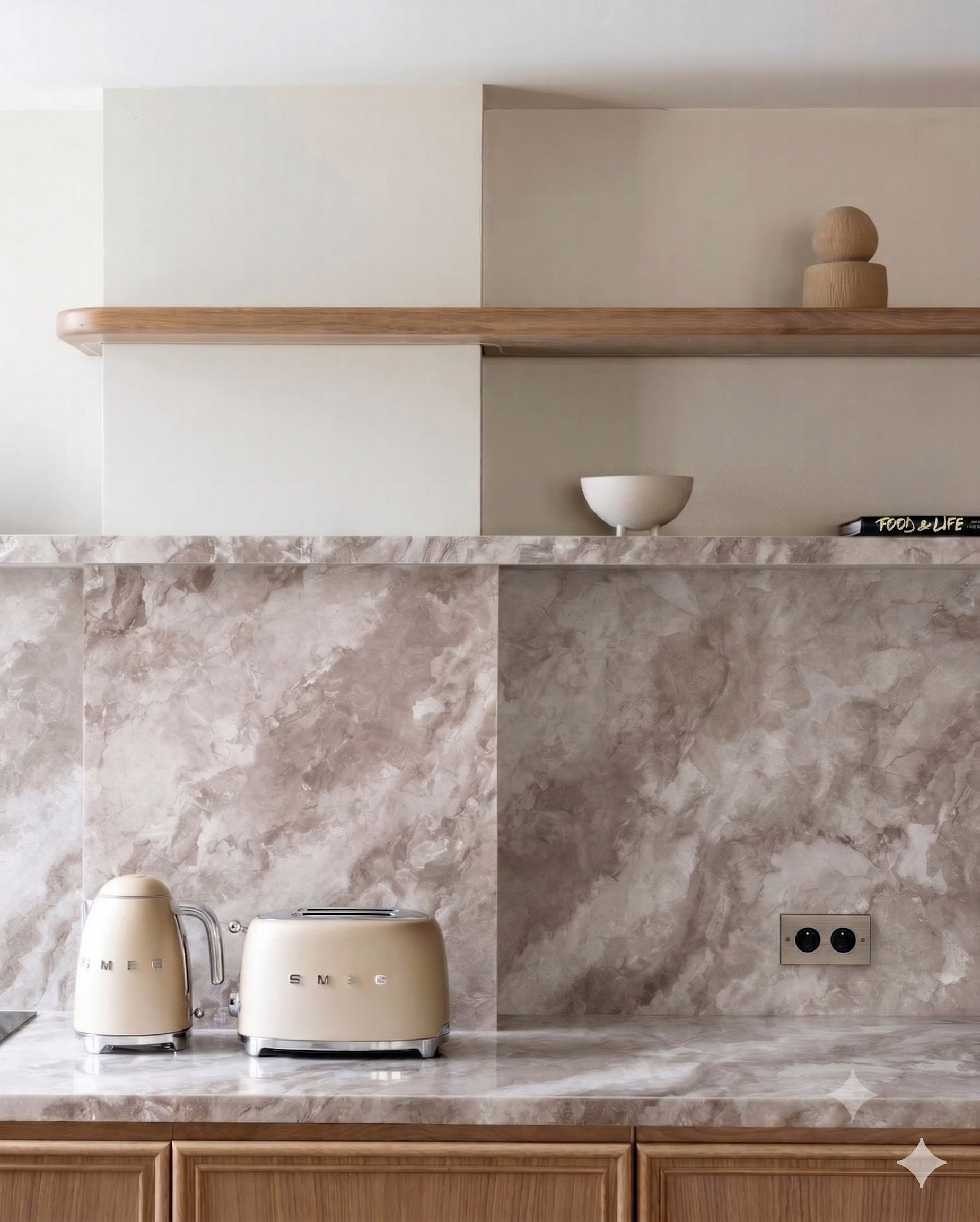 Purastone prima – Camouflage — el material en un ambiente