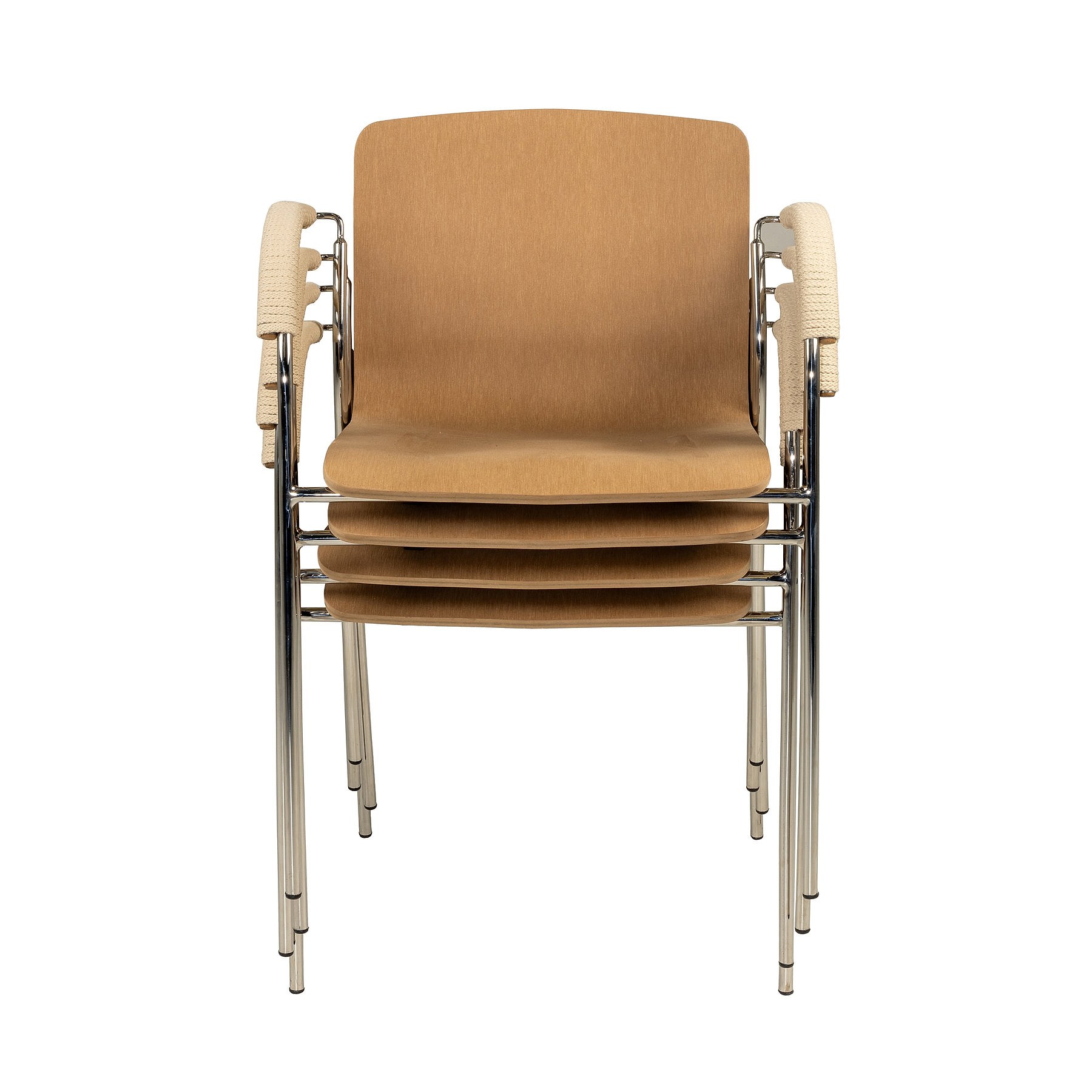Silla apilable Fabbri con cuerda — foto 6