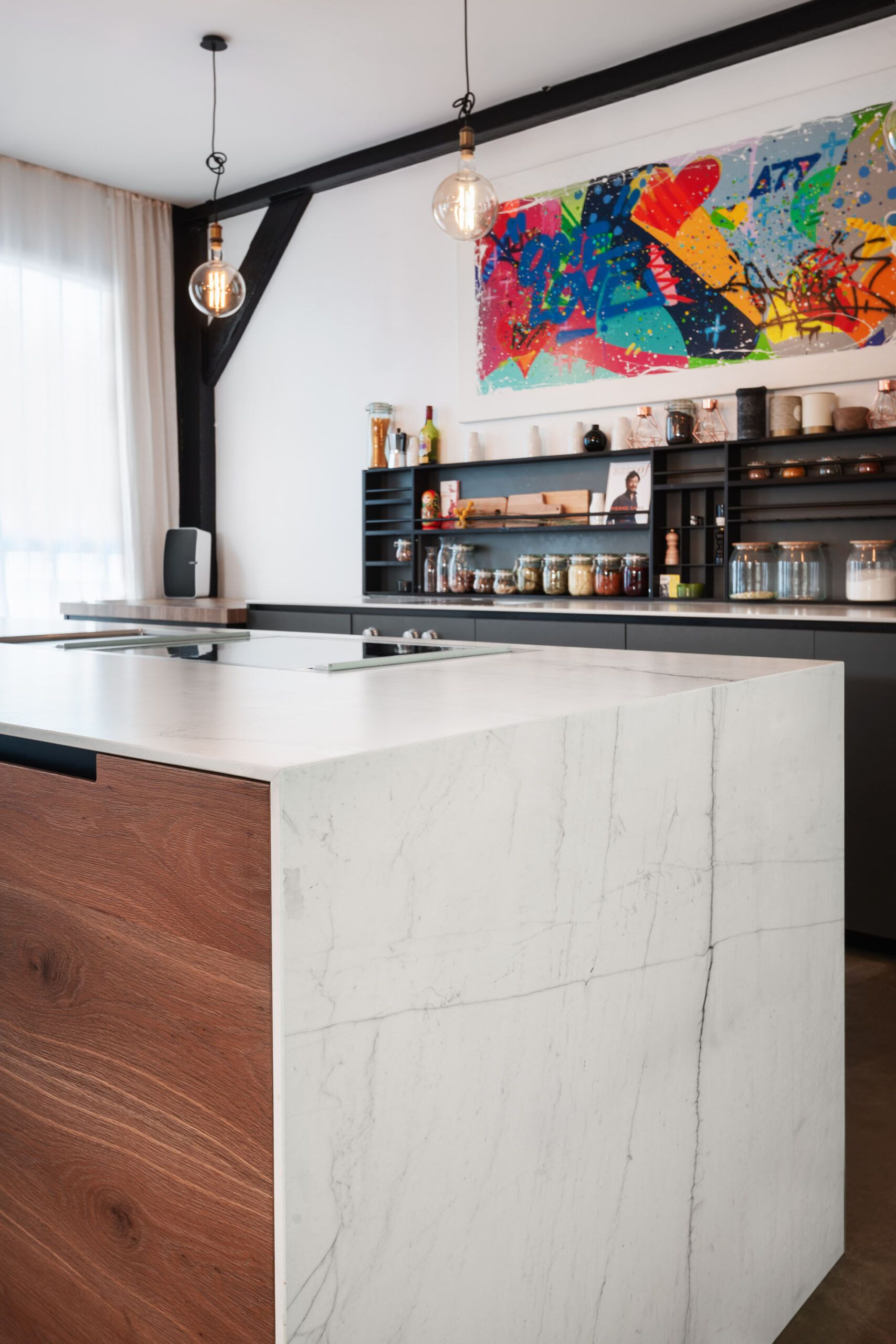 Cuarcita – Mont Blanc — el material en un ambiente