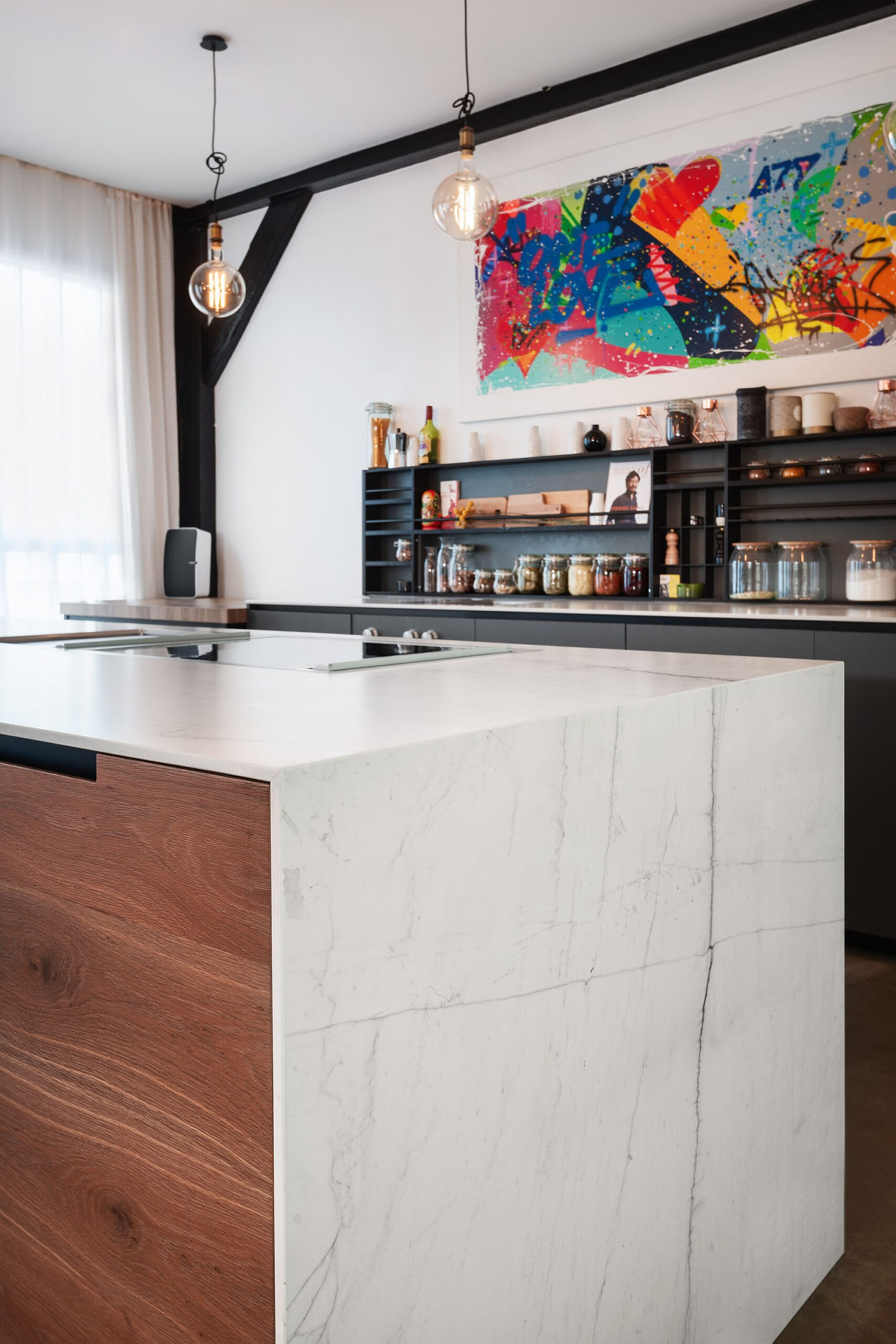 Cuarcita – Mont Blanc — el material en un ambiente