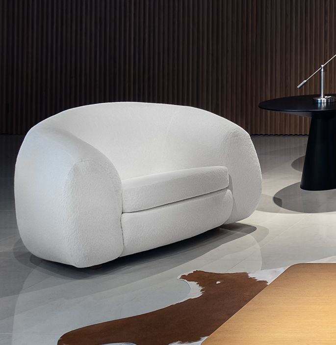 Sillón Club giratorio con hamaca