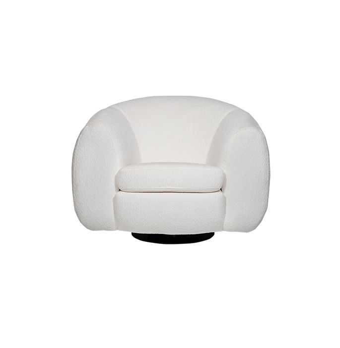 Sillón Club giratorio con hamaca