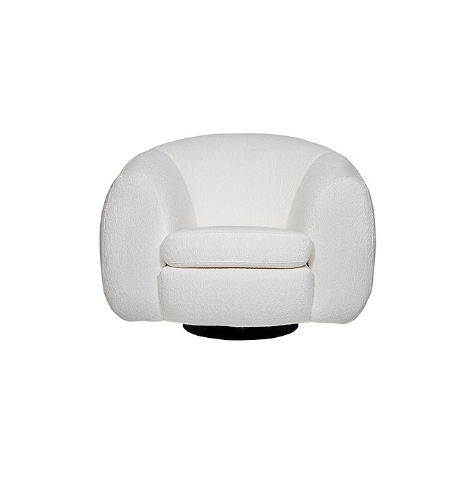 Sillón Club giratorio con hamaca