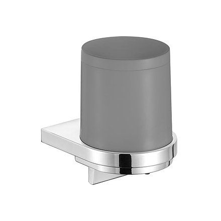 KEUCO Moll Dispenser Cromado/Negro — piedra natural