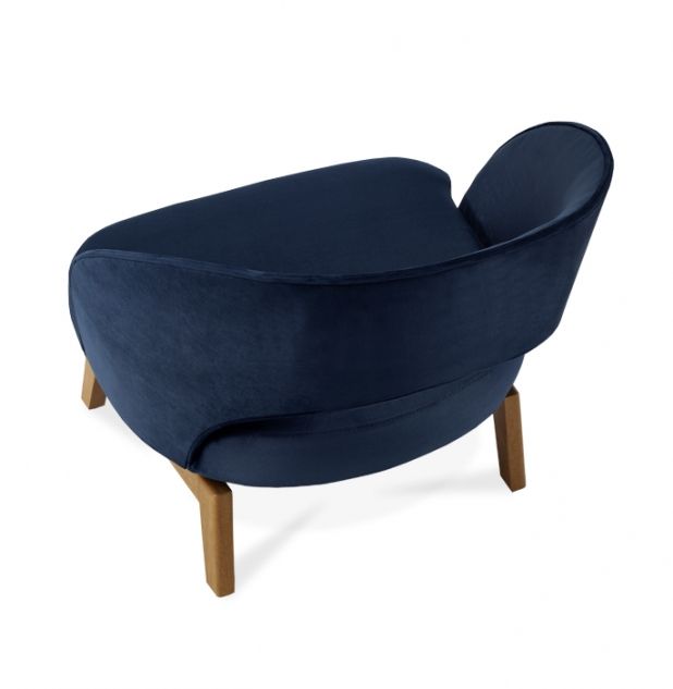 Sillón Cleo patas de madera