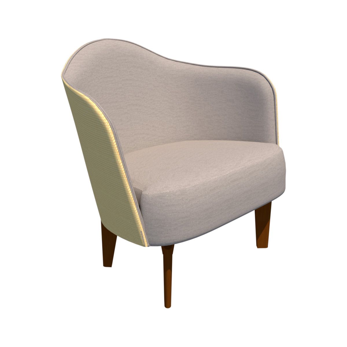 Sillón Eden patas de madera